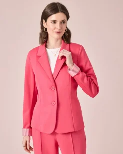 Jersey-Blazer im Unidesign Jacken & Mäntel