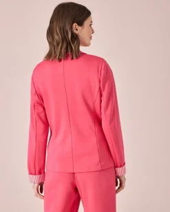 Jersey-Blazer im Unidesign Jacken & Mäntel