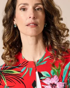 Online Jerseyjacke mit Print Jacken & Mäntel