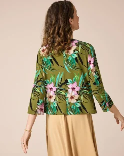 Online Jerseyjacke mit Print Jacken & Mäntel