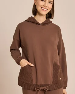 Online Jersey-Set mit Strickeinsätzen Hosen