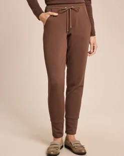 New Joggpants aus strukturiertem Sweat Hosen