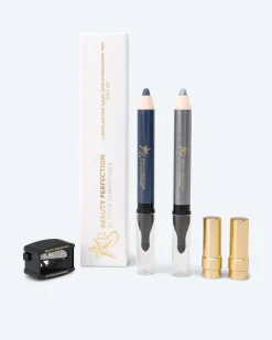 Online Kajal & Eyeshadow Midnight Blue & Silver Make-Up