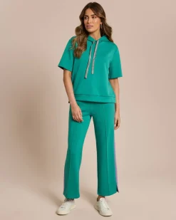 Hot Kapuzen-Shirt mit Bändern Shirts & Tops