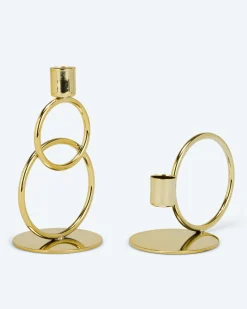 Best Kerzenständer "Ringe", 2tlg. Dekoration