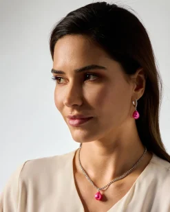 Clearance Kette + Anhänger mit MK-Perle Halsketten & Colliers