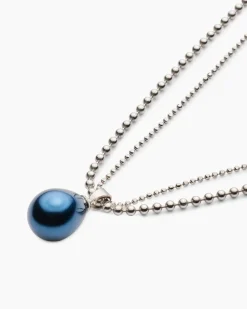 Clearance Kette + Anhänger mit MK-Perle Halsketten & Colliers