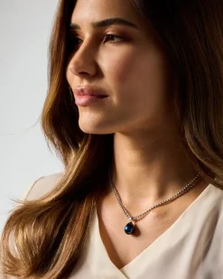 Clearance Kette + Anhänger mit MK-Perle Halsketten & Colliers