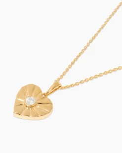 Sale Kette mit Brillantanhänger 0,08 ct Halsketten & Colliers