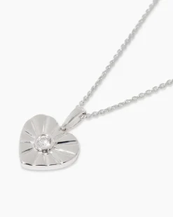 Sale Kette mit Brillantanhänger 0,08 ct Halsketten & Colliers