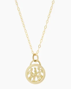 Discount Kette mit Sternzeichen-Anhänger Halsketten & Colliers