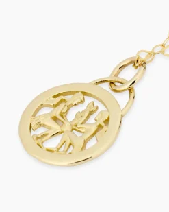 Discount Kette mit Sternzeichen-Anhänger Halsketten & Colliers