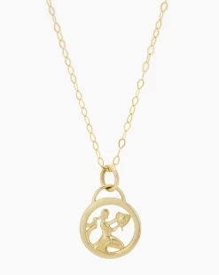 Discount Kette mit Sternzeichen-Anhänger Halsketten & Colliers