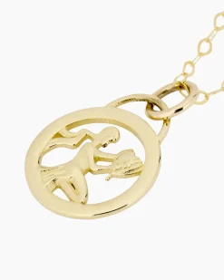 Discount Kette mit Sternzeichen-Anhänger Halsketten & Colliers