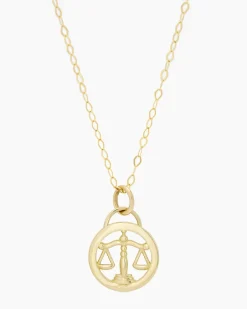 Discount Kette mit Sternzeichen-Anhänger Halsketten & Colliers