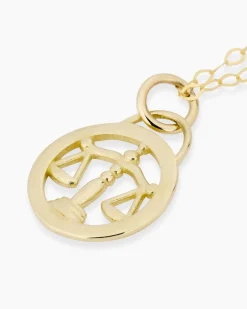 Discount Kette mit Sternzeichen-Anhänger Halsketten & Colliers