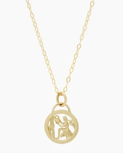 Discount Kette mit Sternzeichen-Anhänger Halsketten & Colliers