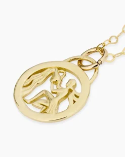 Discount Kette mit Sternzeichen-Anhänger Halsketten & Colliers