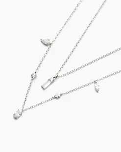 Ketten-Set, 2tlg. Halsketten & Colliers