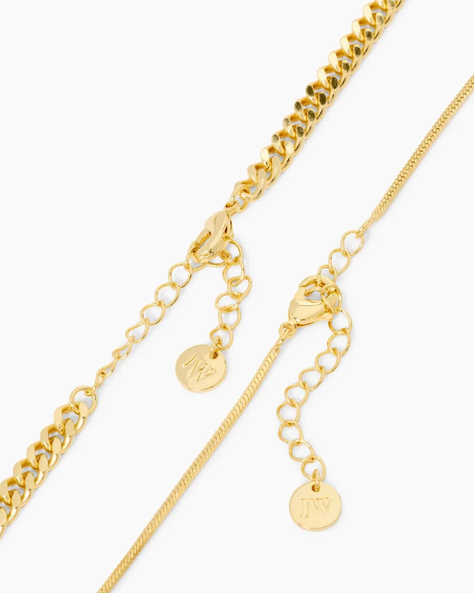 Online Ketten-Set, 2tlg. mit Vario-Clip Halsketten & Colliers