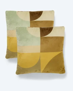 Outlet Kissen "Grafik", 2 Stück Heimtextilien