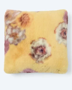 New Kissen in Kaninchenfell-Optik "Edelrose" Heimtextilien