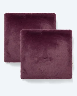 Discount Kissen "Ivo" in Kaninchenfell-Optik, 2er Set Heimtextilien