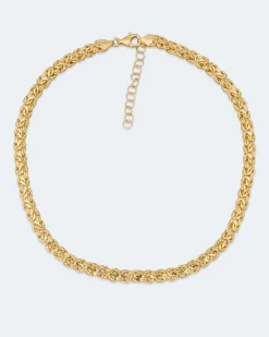 Discount Königskette aus Silber Halsketten & Colliers