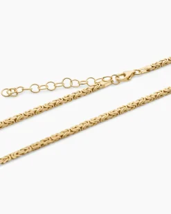 Hot Königskette im Vierkant-Design Halsketten & Colliers