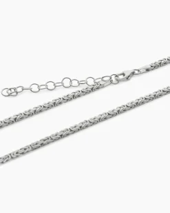 Hot Königskette im Vierkant-Design Halsketten & Colliers