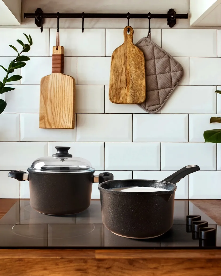 Sale Koch- & Milchtopfset, 3tlg. Töpfe & Pfannen