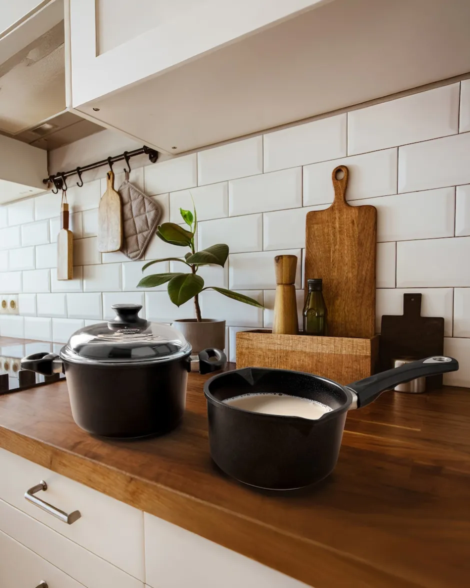 Sale Koch- & Milchtopfset, 3tlg. Töpfe & Pfannen