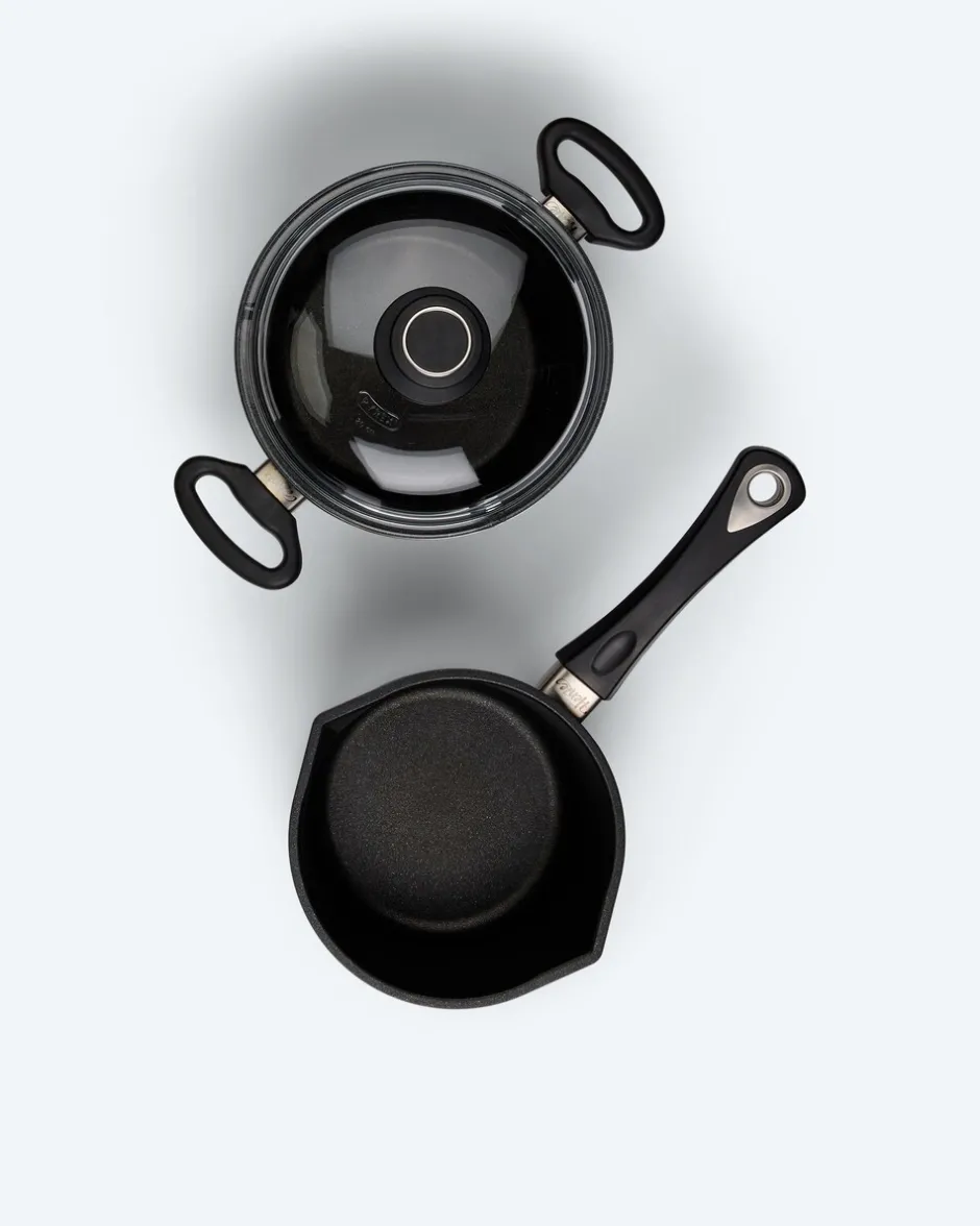 Sale Koch- & Milchtopfset, 3tlg. Töpfe & Pfannen