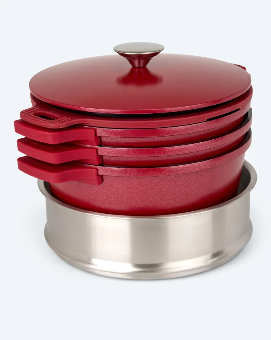 Hot Kochgeschirr-Set, 6tlg. Töpfe & Pfannen