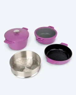 Hot Kochgeschirr-Set, 6tlg. Töpfe & Pfannen