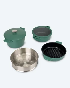 Hot Kochgeschirr-Set, 6tlg. Töpfe & Pfannen