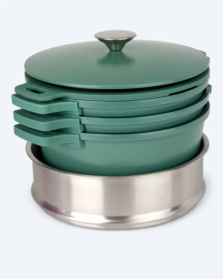 Hot Kochgeschirr-Set, 6tlg. Töpfe & Pfannen