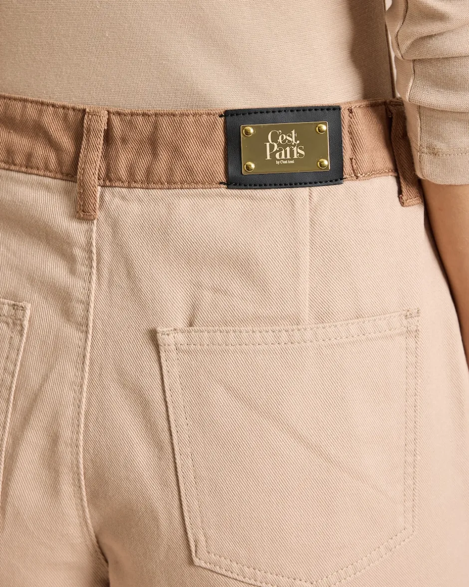 New Kontrastdetail-Hose Hosen