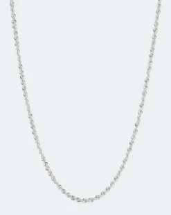 Clearance Kordelkette mit Brillant 0,02 ct Halsketten & Colliers