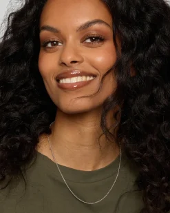 Clearance Kordelkette mit Brillant 0,02 ct Halsketten & Colliers