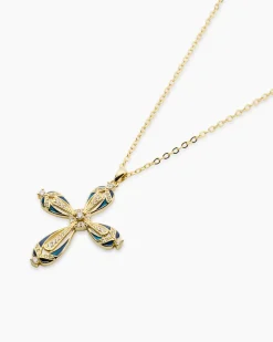 Clearance Kreuzanhänger und Kette Halsketten & Colliers