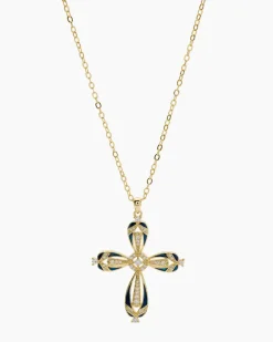 Clearance Kreuzanhänger und Kette Halsketten & Colliers