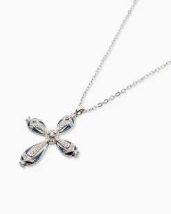 Clearance Kreuzanhänger und Kette Halsketten & Colliers