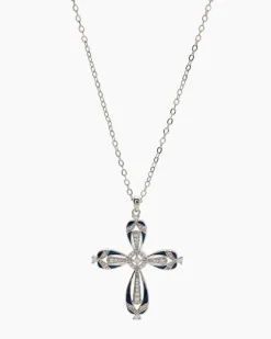 Clearance Kreuzanhänger und Kette Halsketten & Colliers