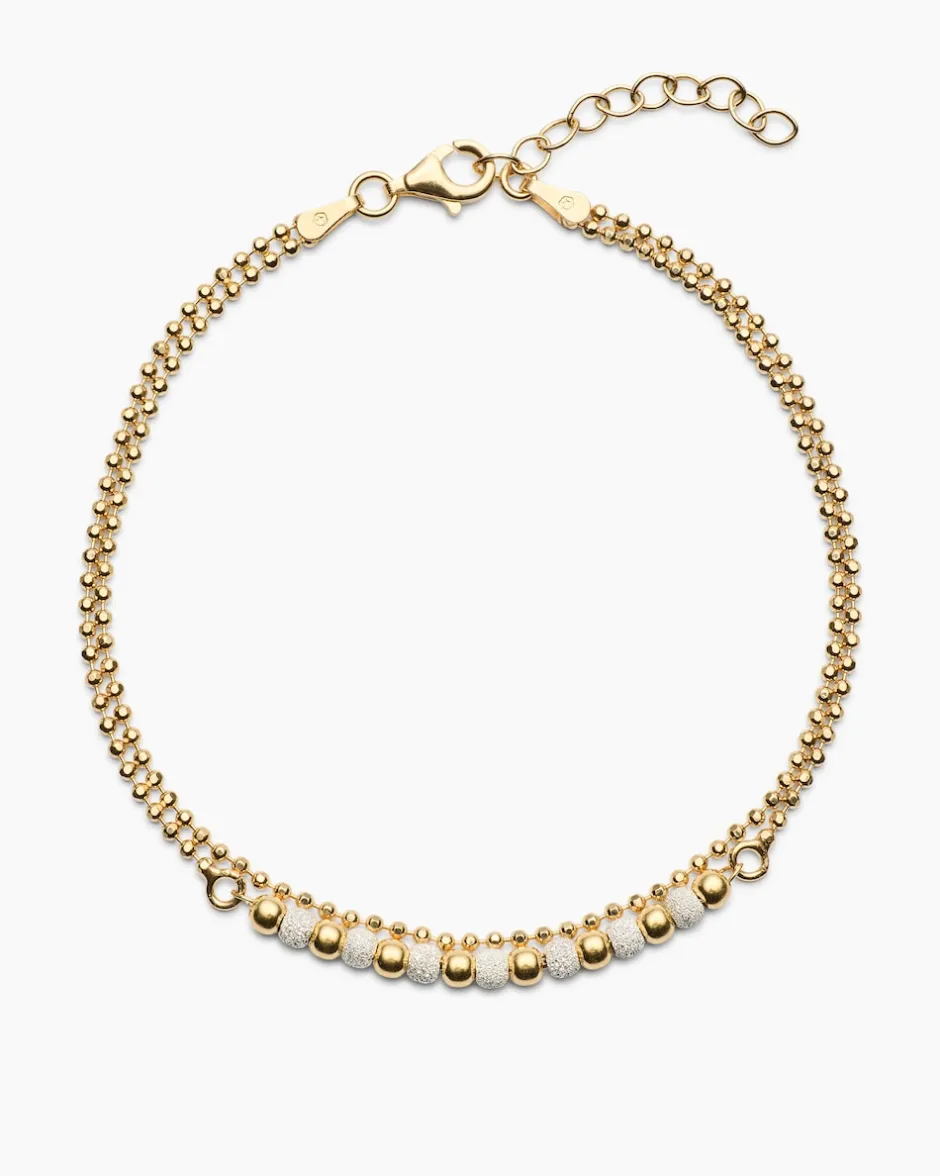 Hot Kugelarmband mit diamantierten Kugeln Armbänder