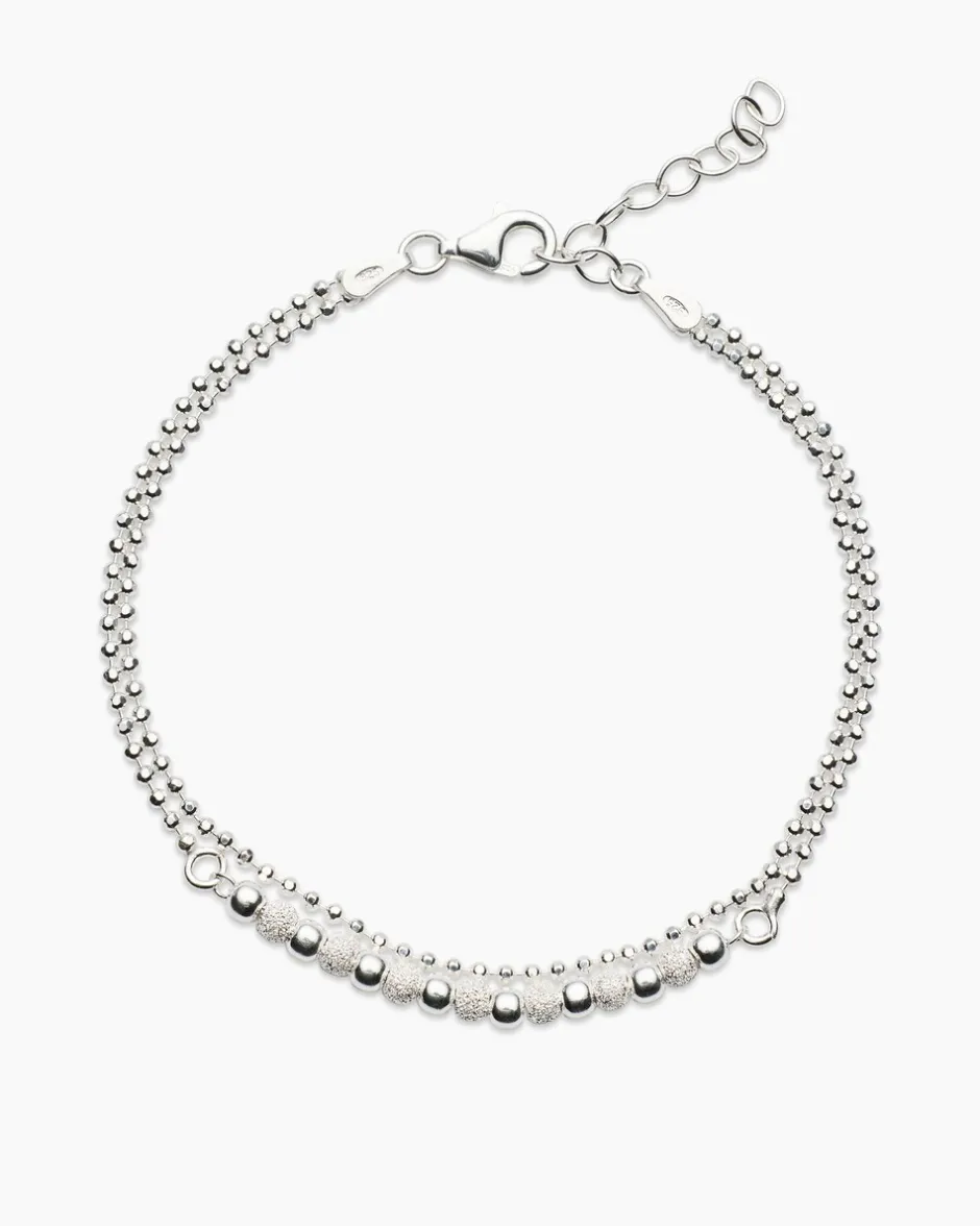 Hot Kugelarmband mit diamantierten Kugeln Armbänder