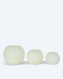 Clearance Kugelkerzen-Set, 3tlg. Dekoration