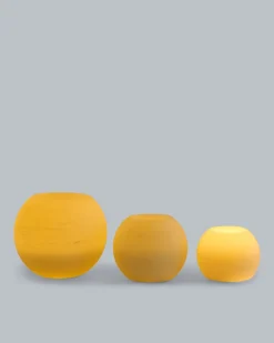 Clearance Kugelkerzen-Set, 3tlg. Dekoration