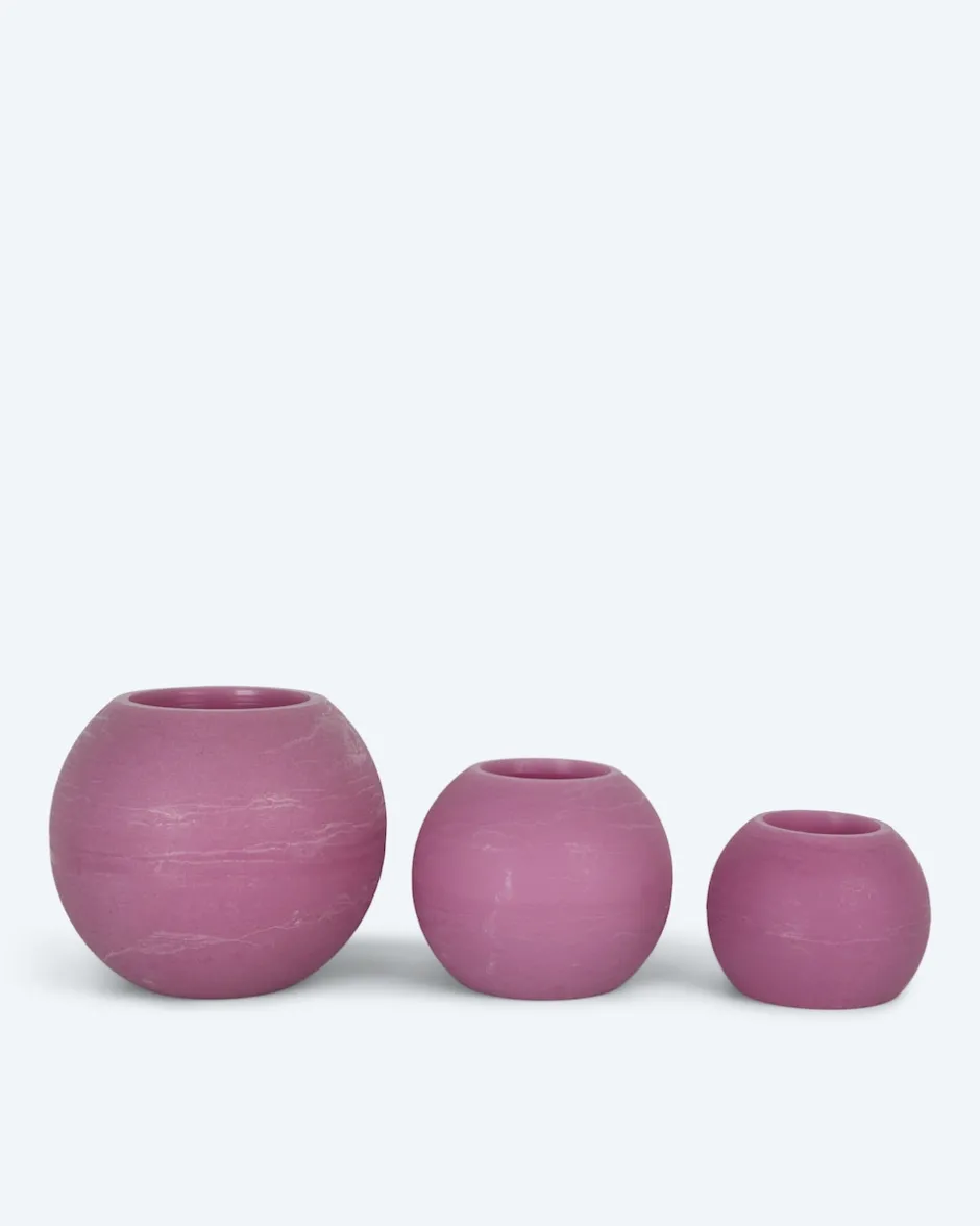 Clearance Kugelkerzen-Set, 3tlg. Dekoration