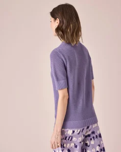 Hot Kurzarm-Pullover Strickware